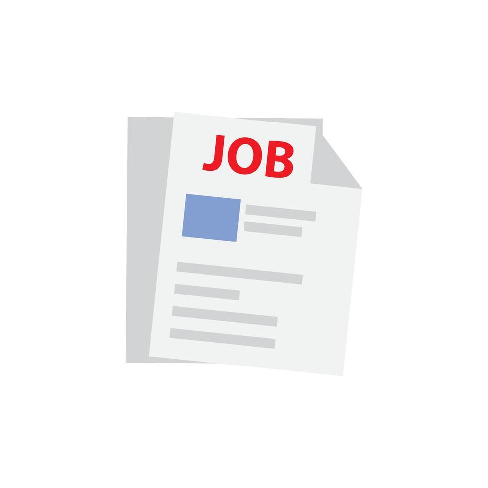 Jobs Application Icon vector