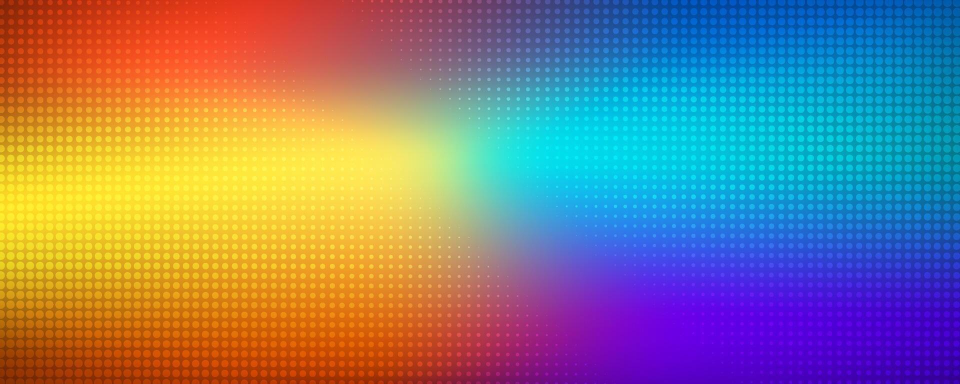 Colorful abstract background with halftone and vibrant gradient colors effect decoration. Modern graphic design element blurred style concept for web banner, art, flyer, card, or brochure cover vector