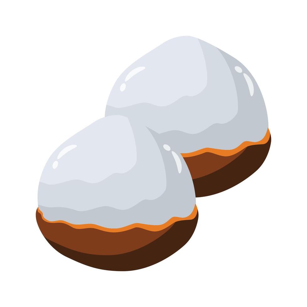 Get a glimpse of this 2d chestnuts icon vector