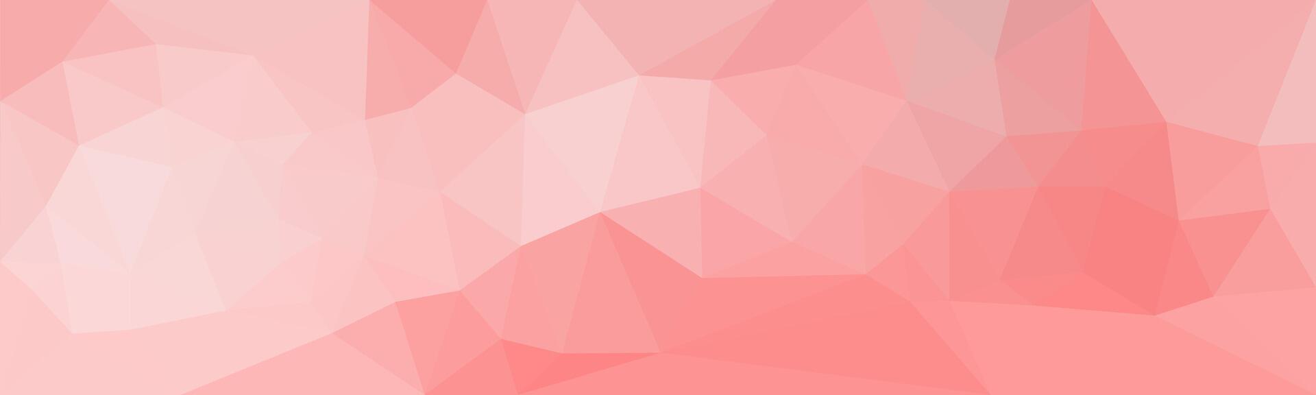 An abstract geometric background with layered pink and red triangles creating a modern, vibrant, and dynamic visual effect vector