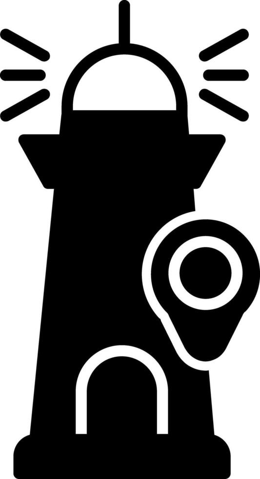Lighthouse Navigation Point vector