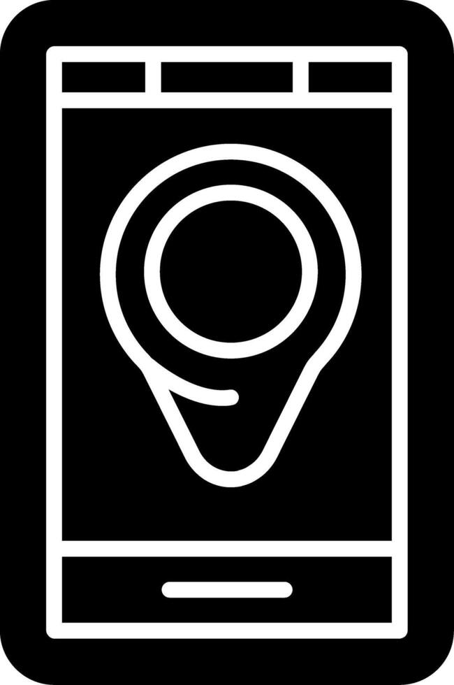Mobile Phone Pin Tracker vector