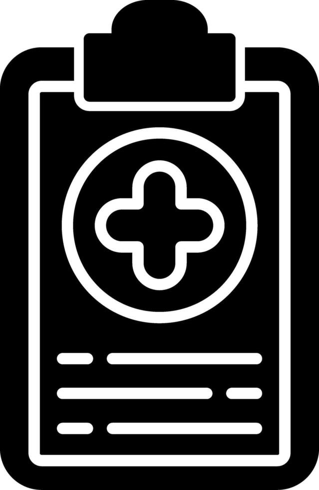 Health Record Clipboard Sheet vector