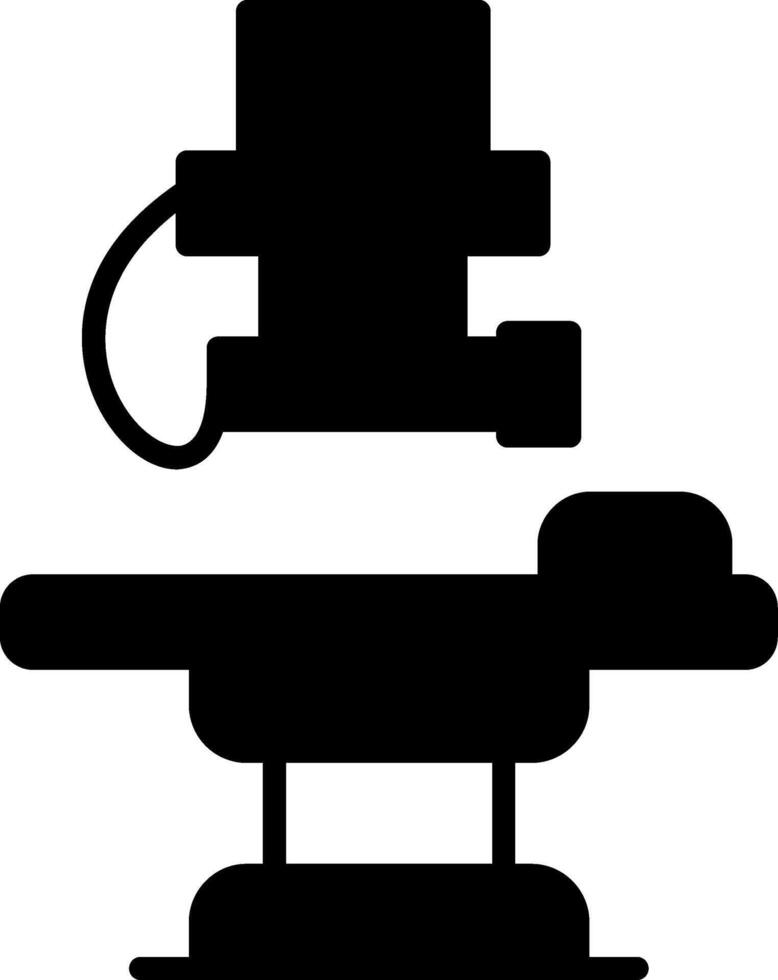 Radiology X-Ray Imaging Room vector