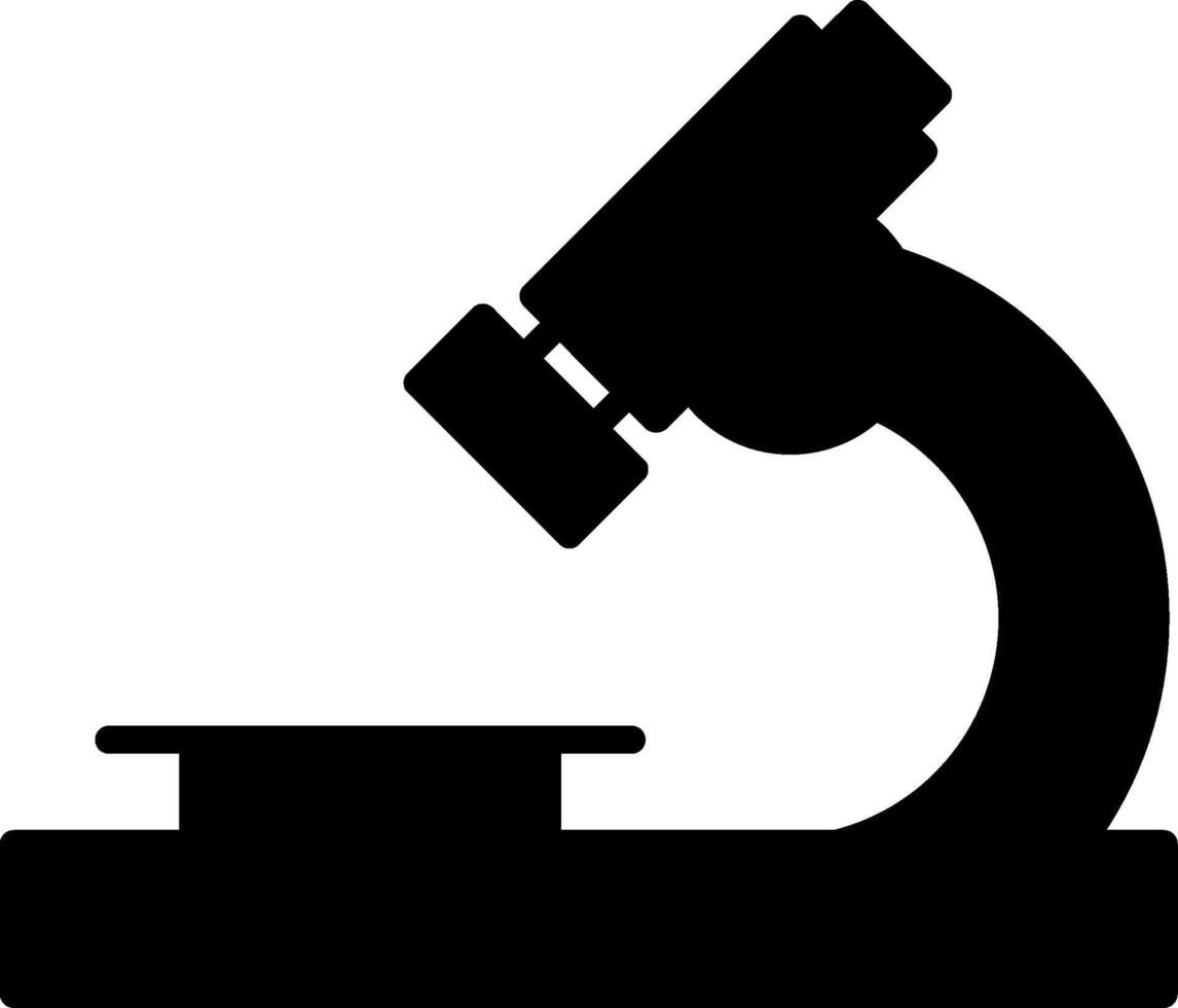 High Precision Medical Microscope vector
