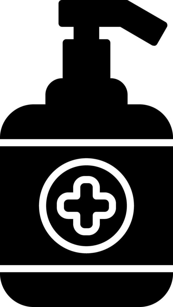 Dispenser Hand Sanitizer Bottle vector
