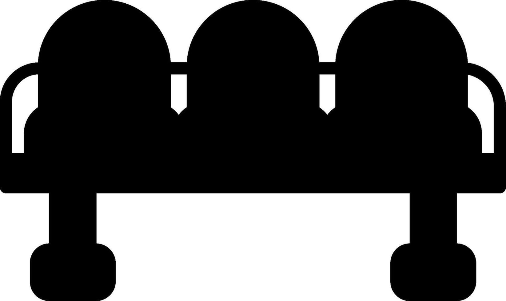 Patient Waiting Room Icon vector