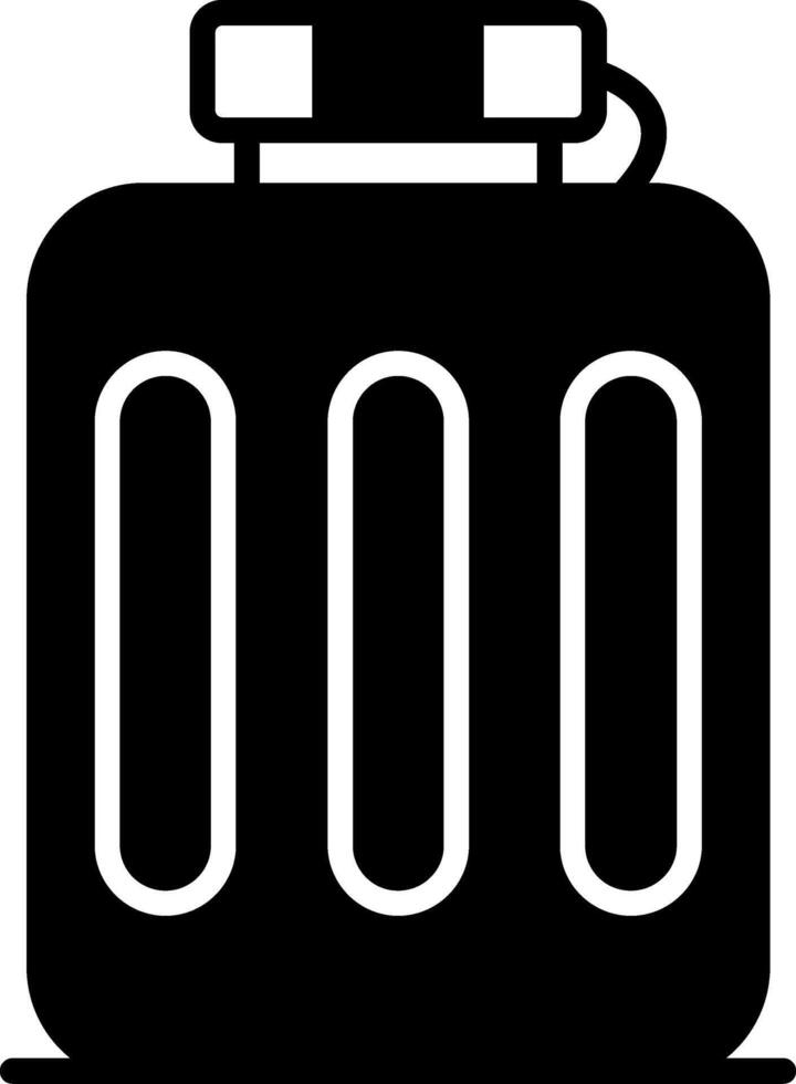 Steel Thermo Flask for Hikes vector