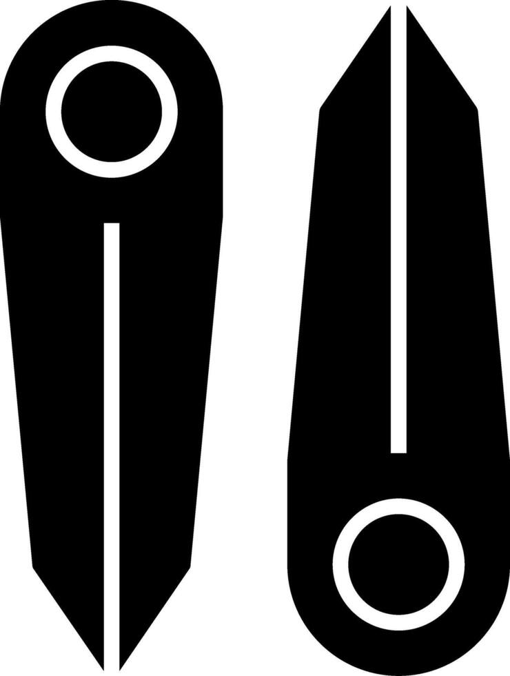Vintage Mountaineering Pitons Set vector