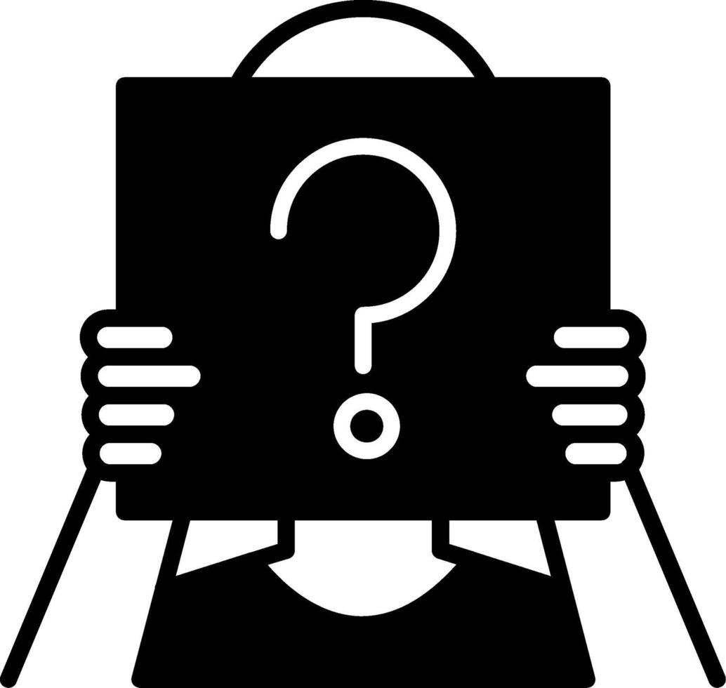 Concealed Identity Female Avatar vector