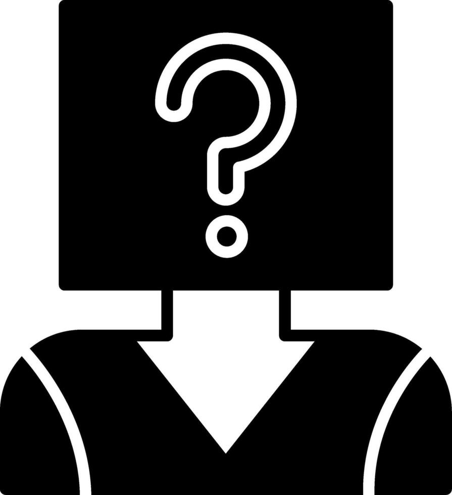 Shadowed Woman in Mask vector