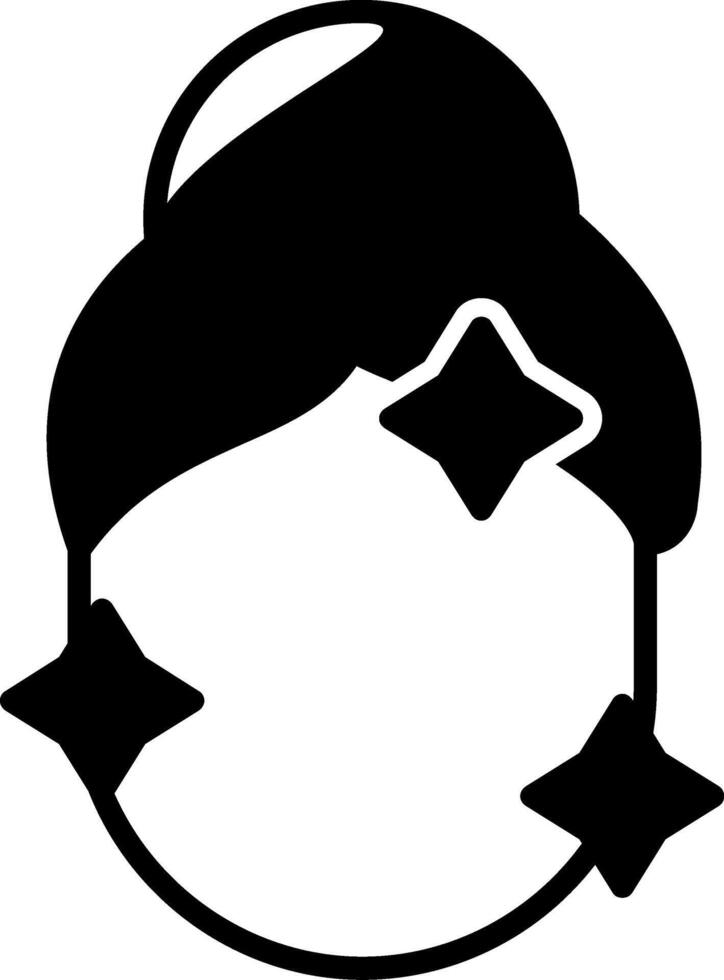 Inner Glow Beauty Symbol vector
