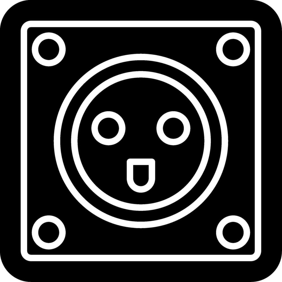 Type K Danish Socket Plug vector