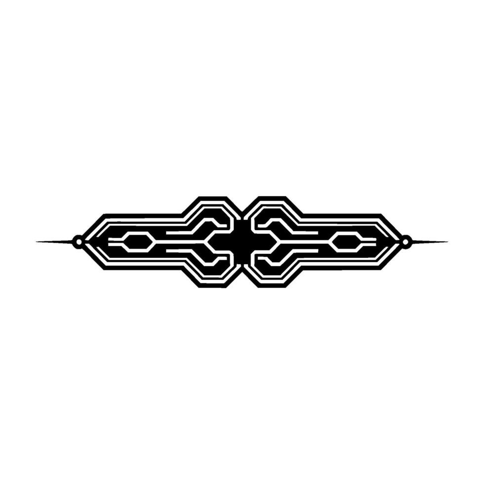 Abstract Circuit Board , Minimalist Tech Aesthetic vector