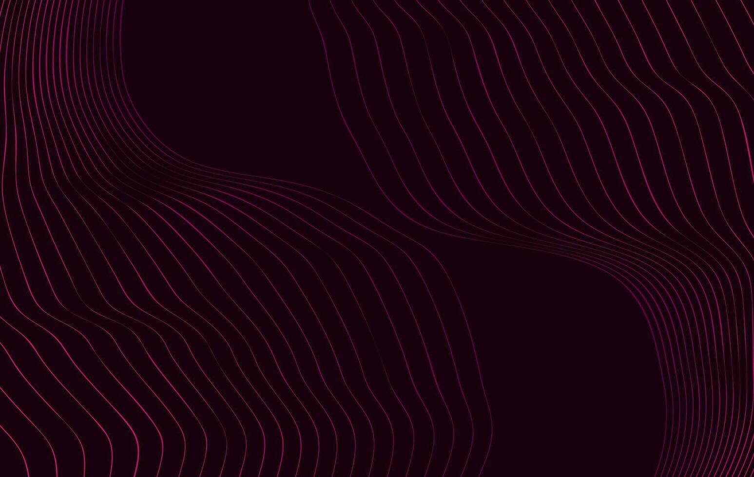 Abstract Dark Purple Wave Design vector