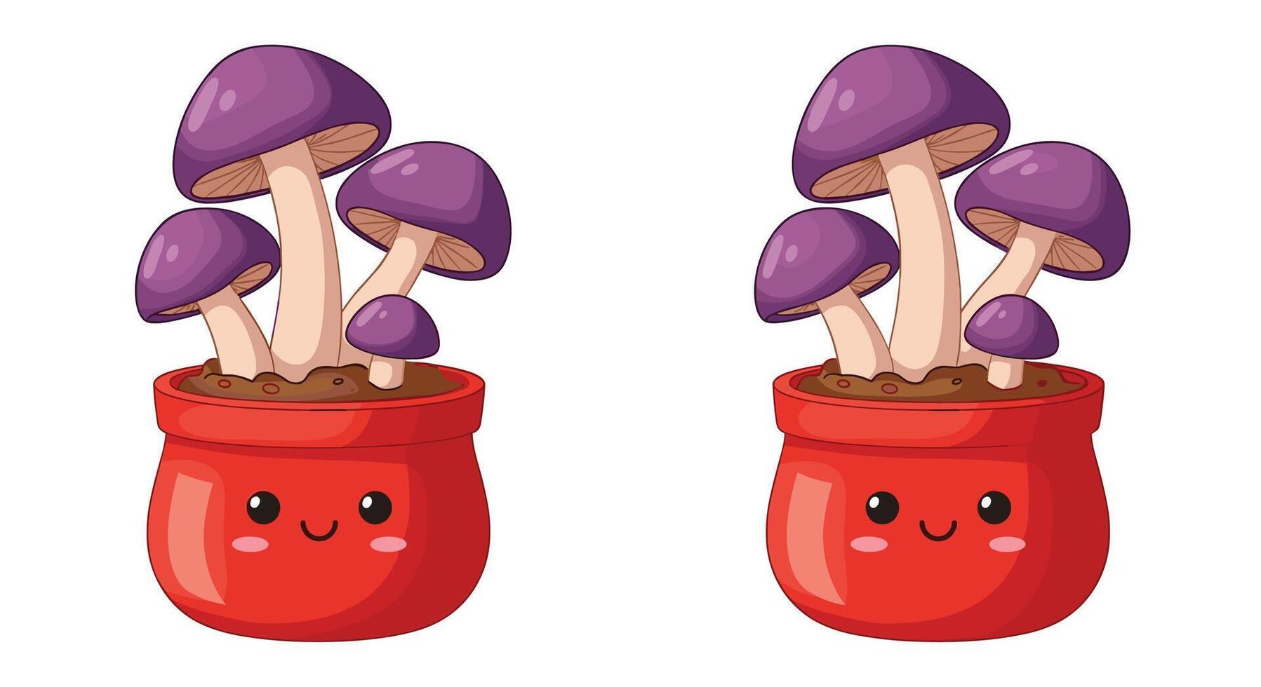 A Guide to Growing Colorful Mushrooms at Home with a Little bit of Care vector