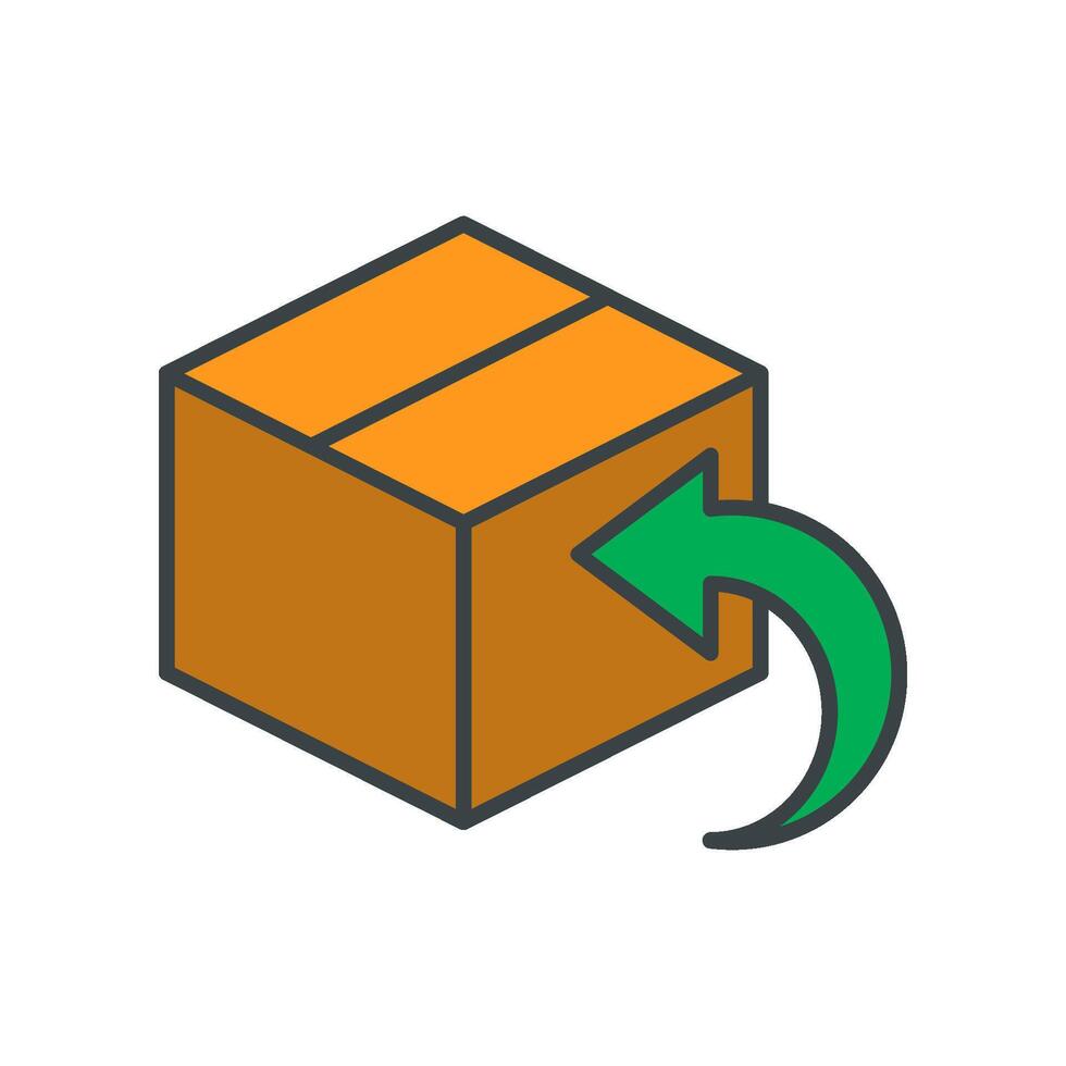 Return and Refund Icon design templates simple and modern concept isolated background vector