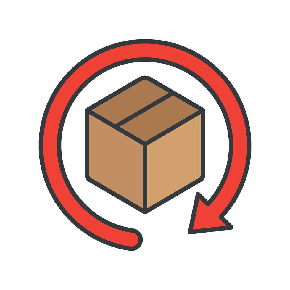 Return and Refund Icon design templates simple and vector