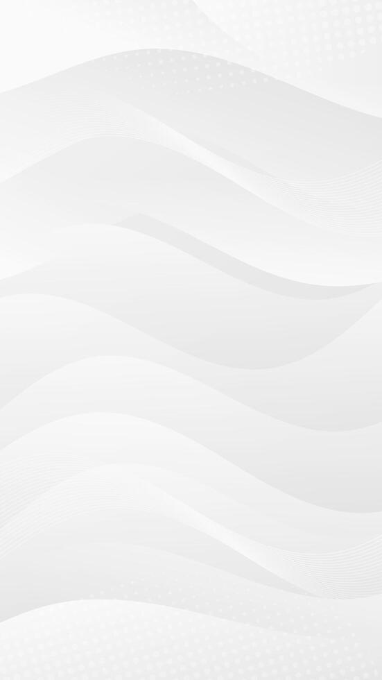 Vertical abstract background with flowing white textures vector