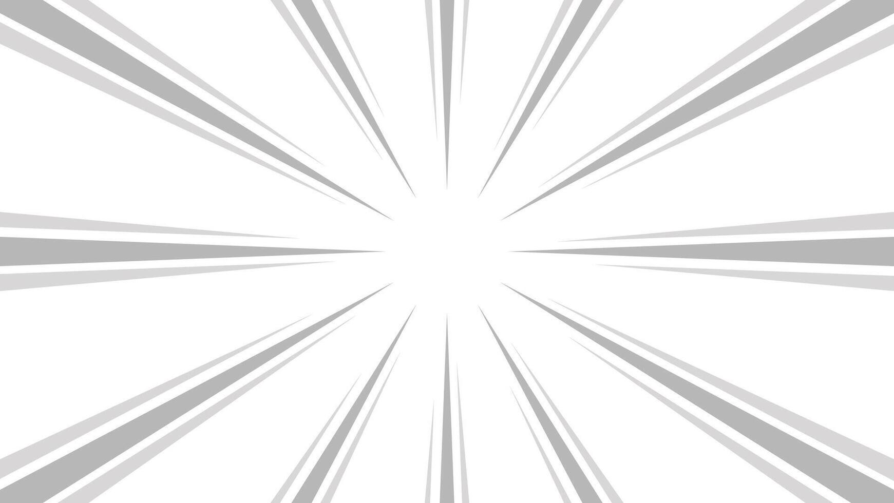 abstract white background with and grey graphic sunburst decoration vector