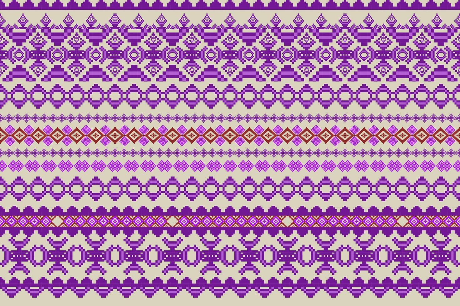 Native pattern clipart seamless design for cloth, fabric, wrapping vector