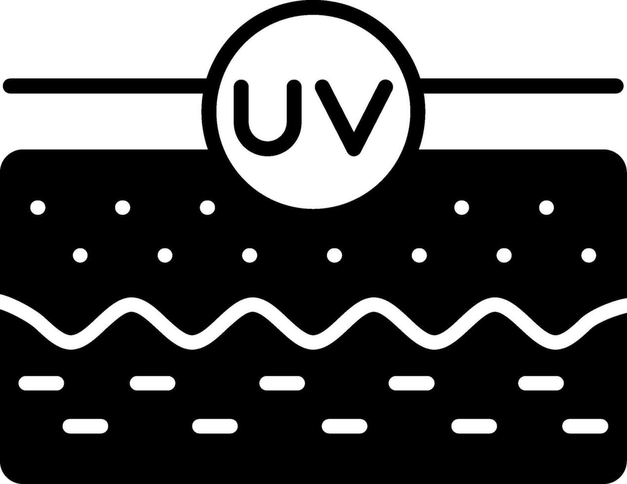 UV Ray Skin Impact vector