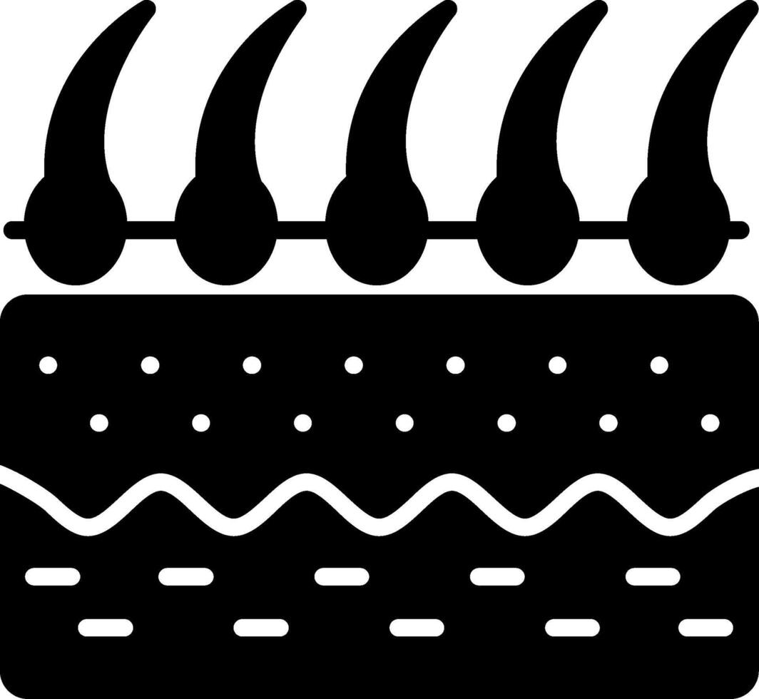 Body Hair and Skin Balance vector
