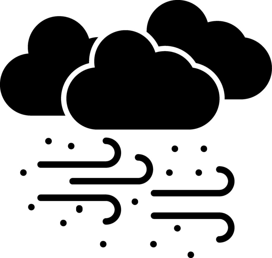 Blinding Desert Sandstorm Advisory vector
