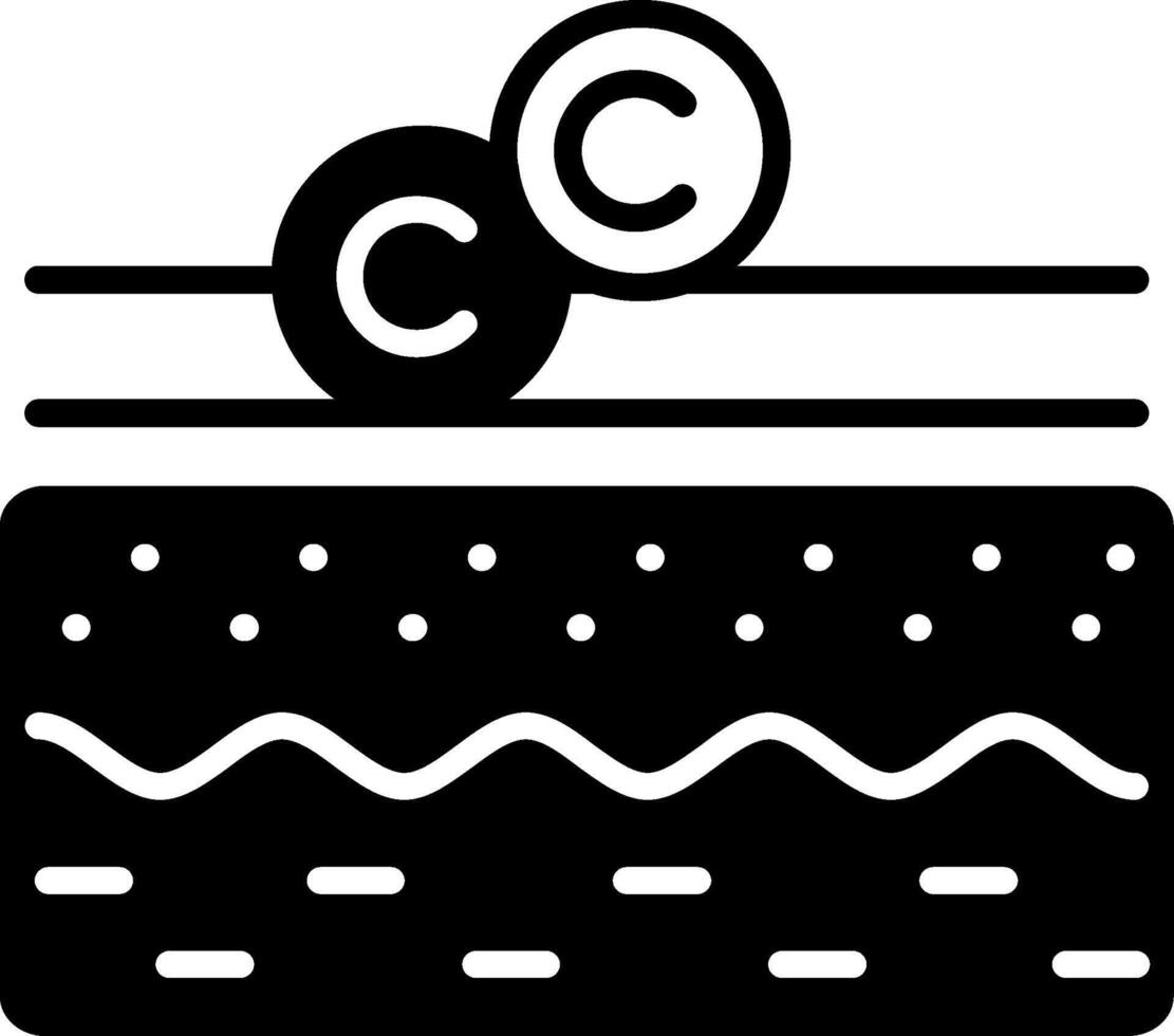 Collagen Boost Skincare Symbol vector