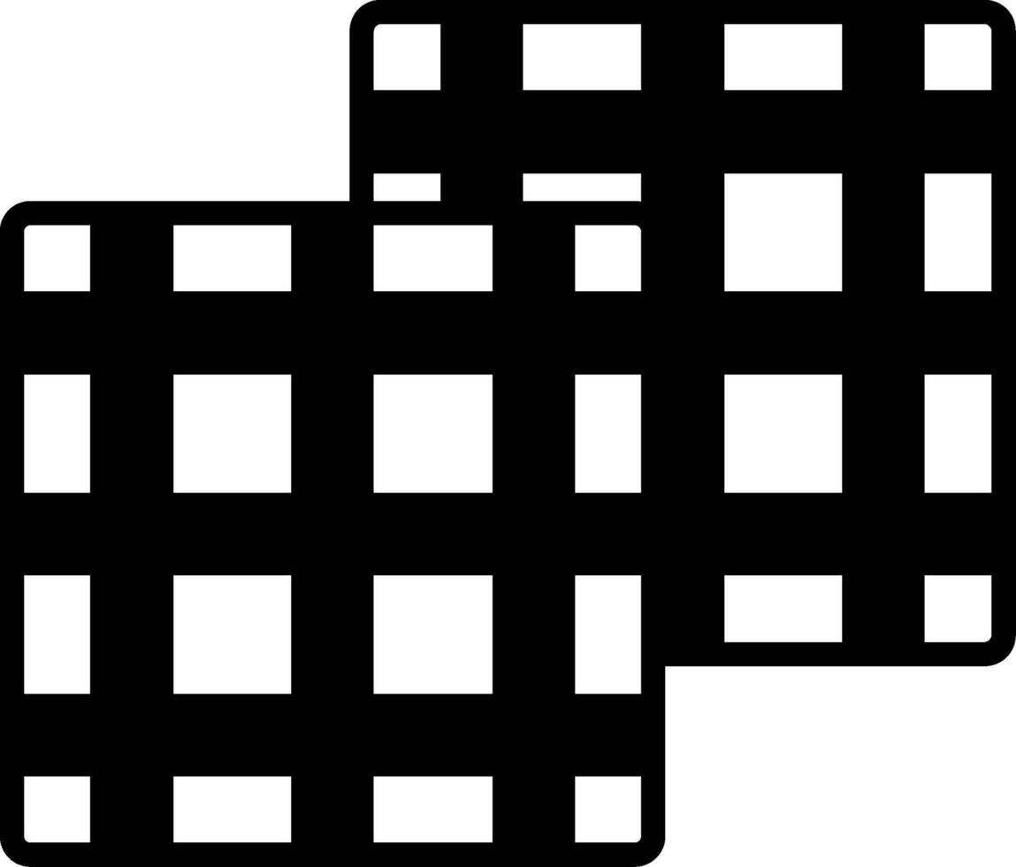 Welded Steel Wire Mesh Panel vector