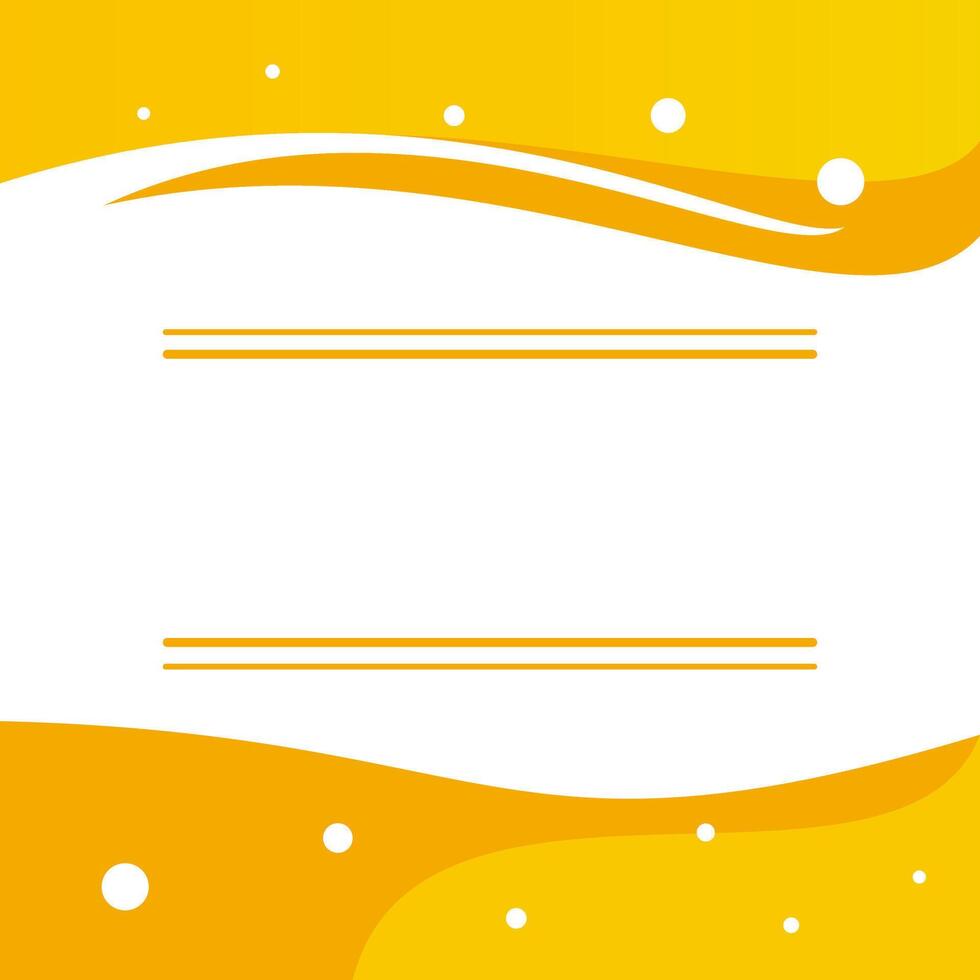 Abstract Yellow Background Design Template vector