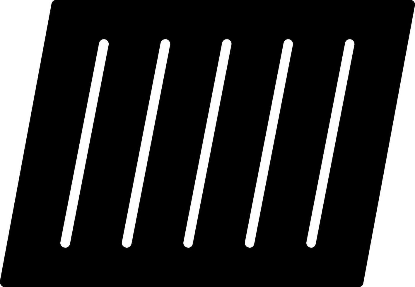 Raw Unprocessed Steel Block vector