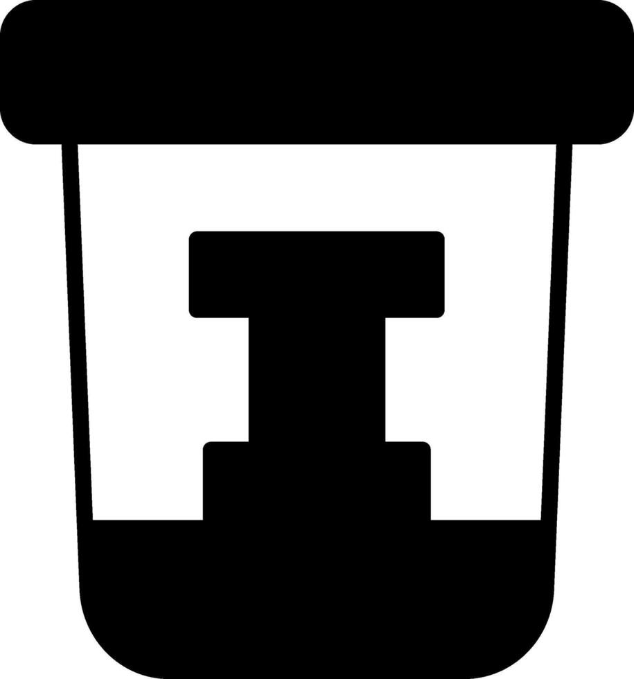 Biological Laboratory Sample Container vector