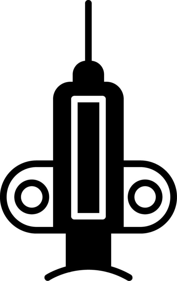 Medical Injection Syringe Tool vector