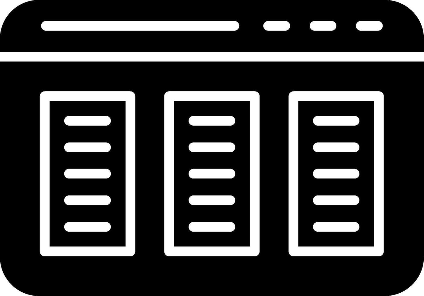 Open Web Page on Browser vector