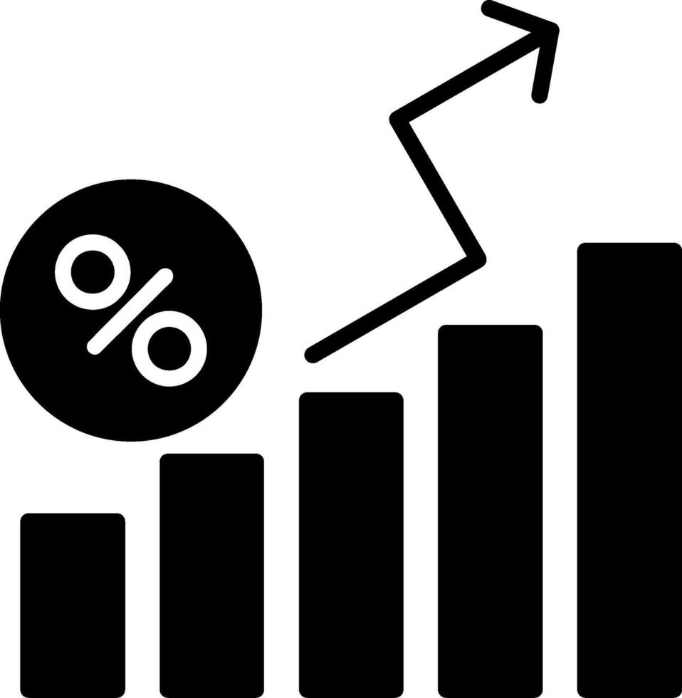 Business Growth Trend Visualization vector