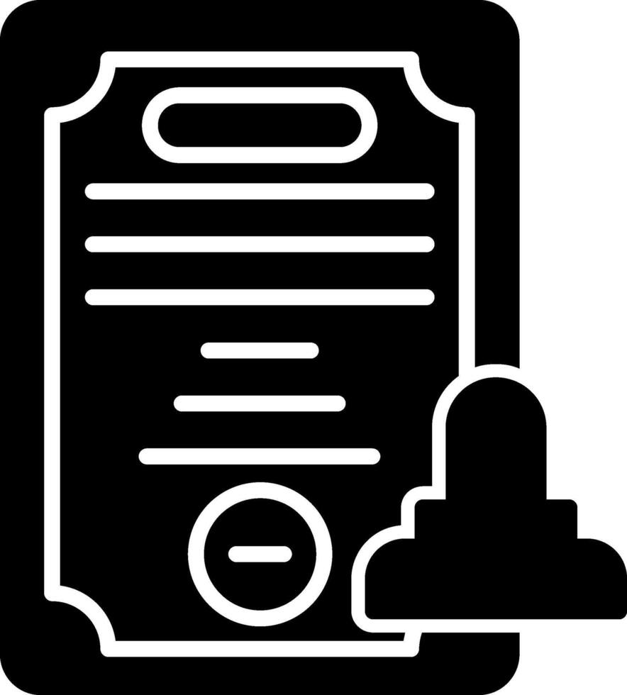 Official Seal of Verified Certificate vector