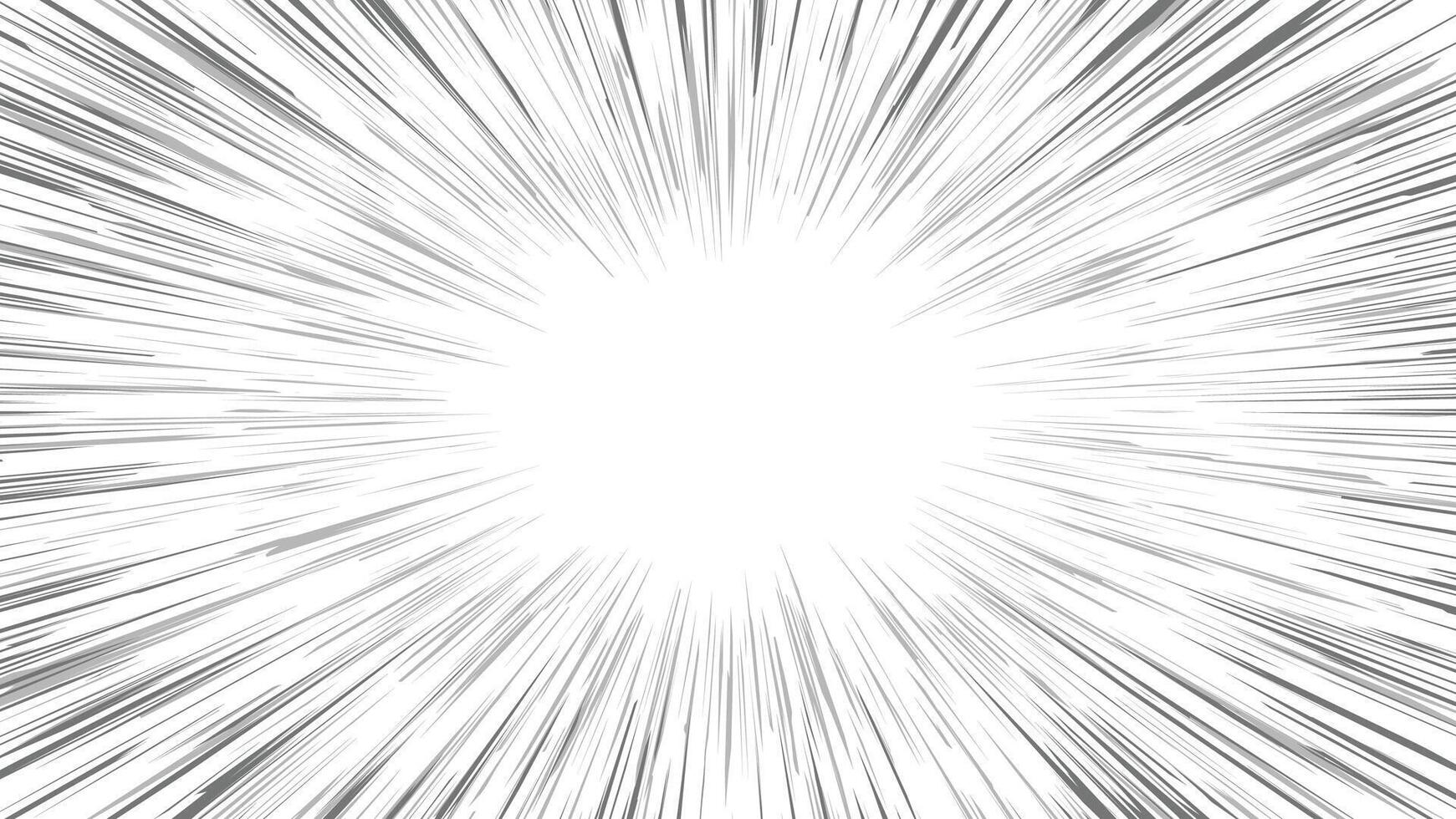 abstract grey ray exploding on white background vector