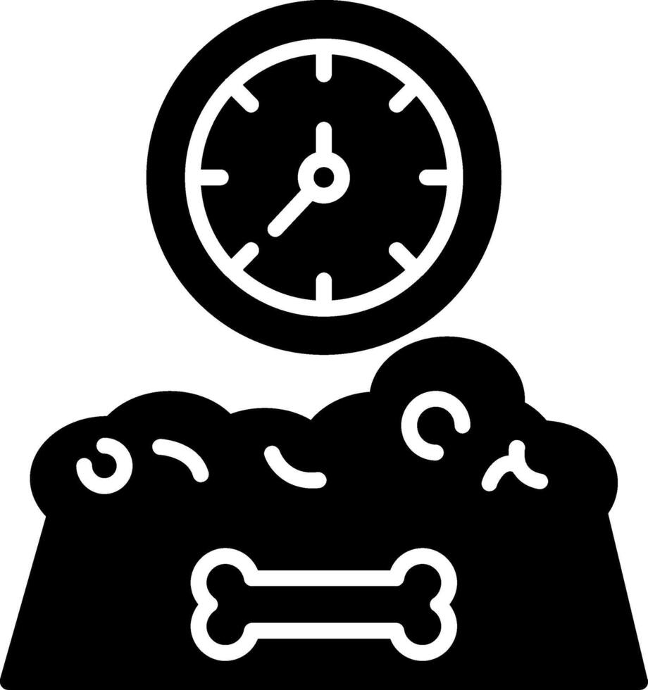 Pet Feeding Schedule Notification vector