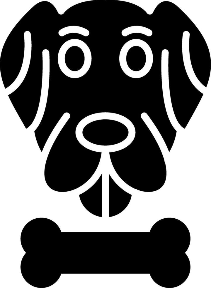 Rewarding Dog Treat Distribution Icon vector