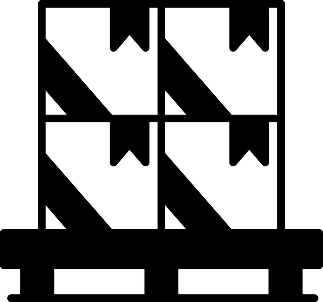 Pallet Organization and Transport vector