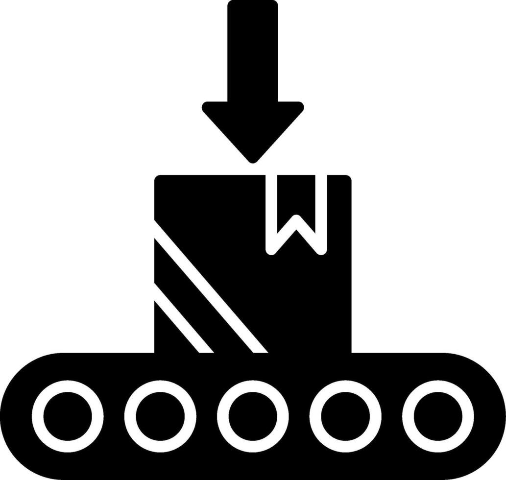 Industrial Goods Transport Trolley vector