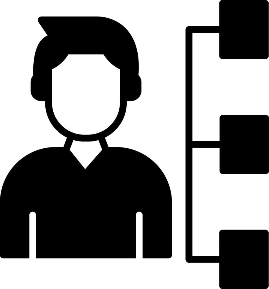 Human Resource Management System vector