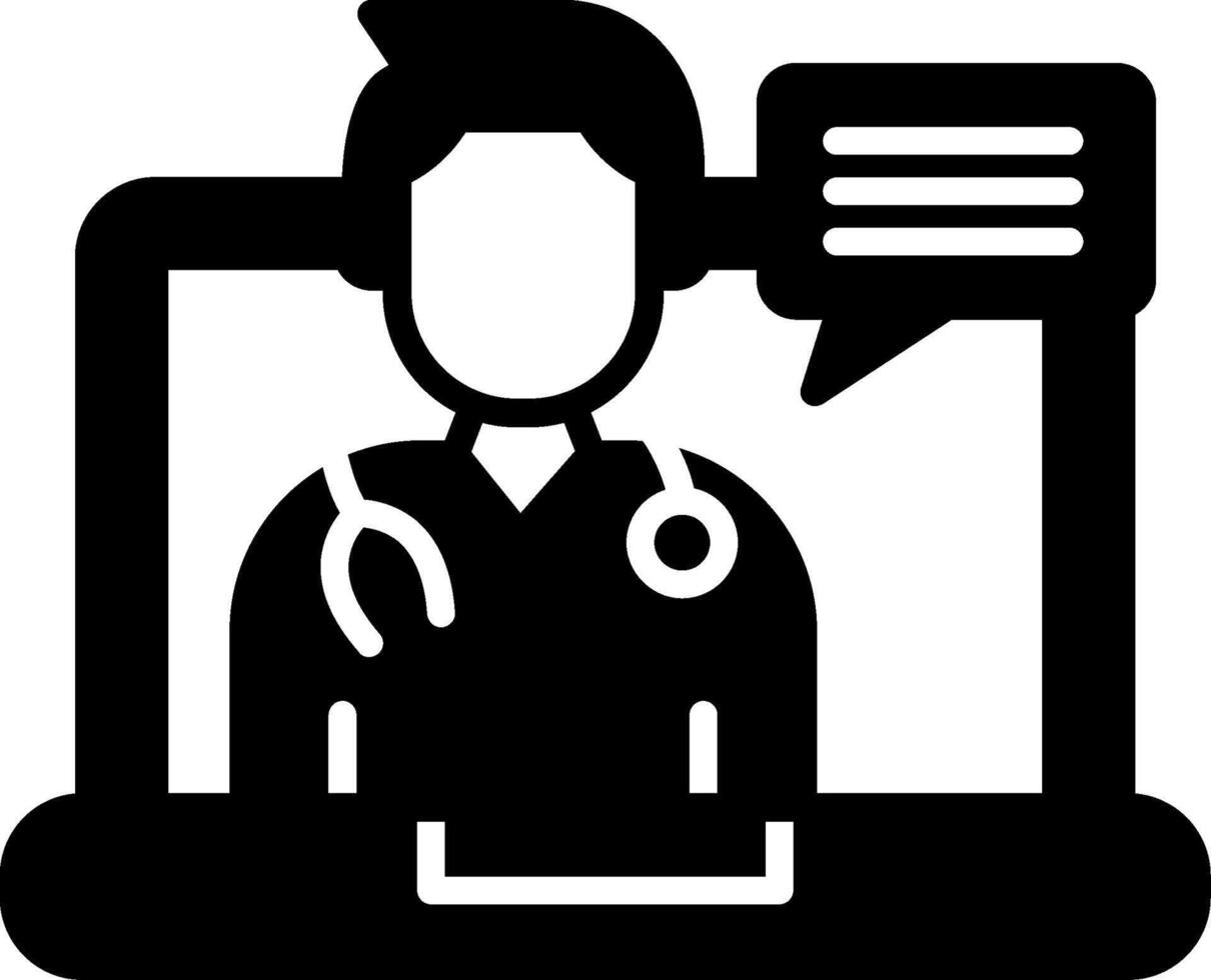 Online Medical Doctor Platform vector