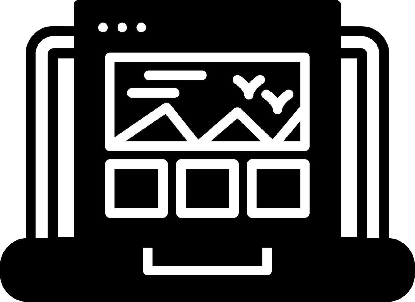 Full-Stack Web Development Studio vector