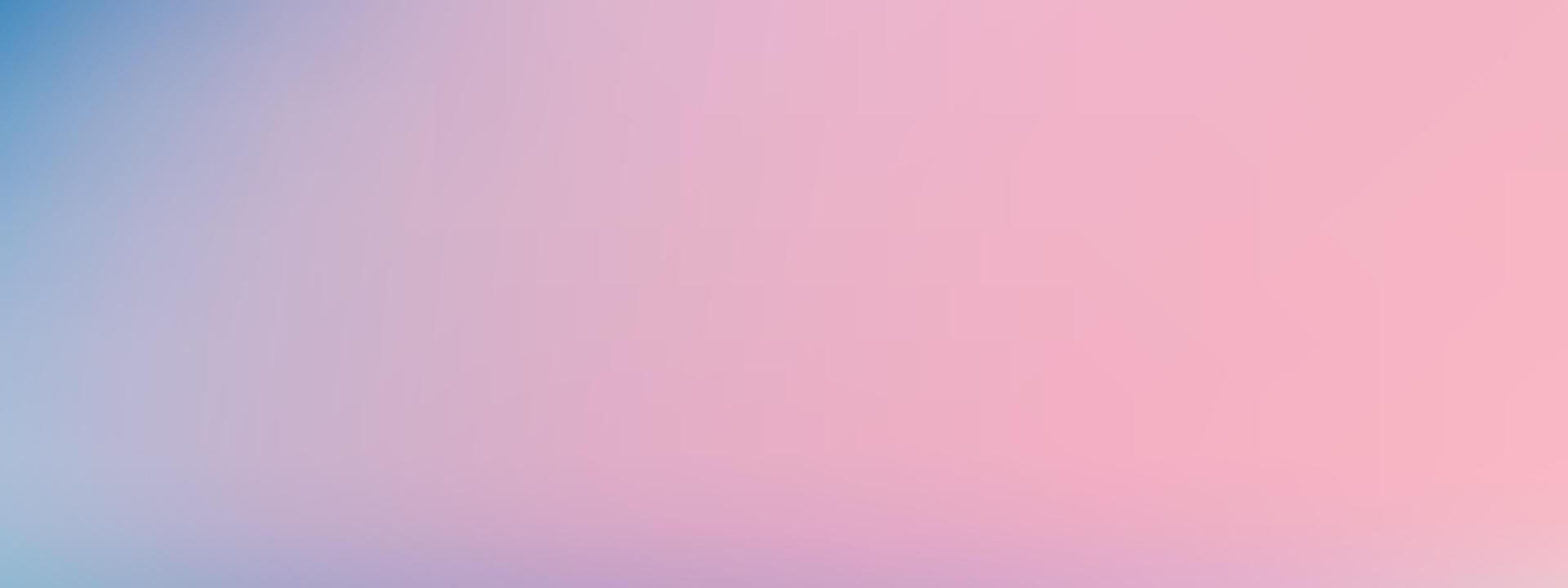 Pink to blue gradient background with soft mesh transition. Light pastel blur in abstract sky colors. Cold liquid blend with modern flow. illustration. vector