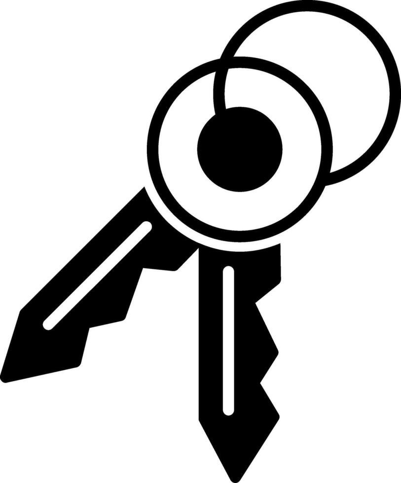 Set of Rental House Keys vector