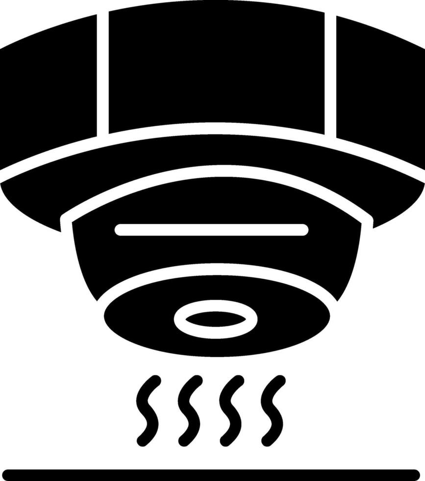 Home Smoke Detector Alert vector