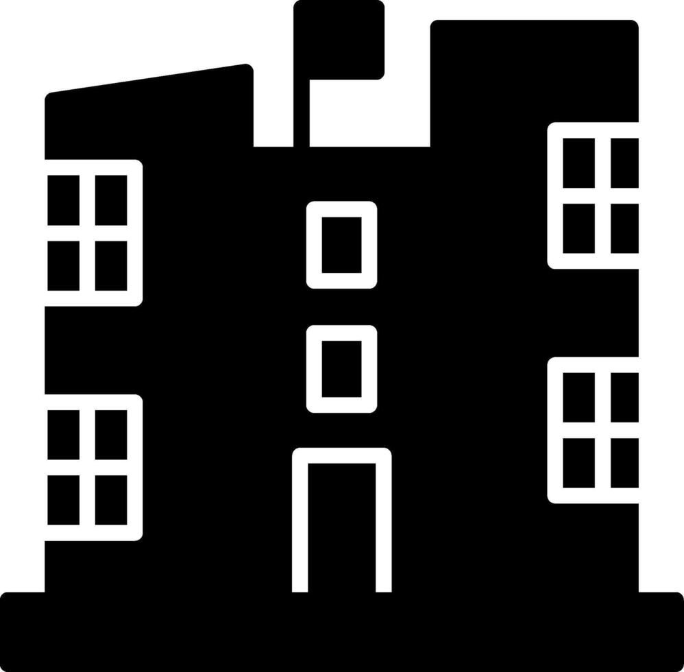 Unfurnished Apartment Interior vector