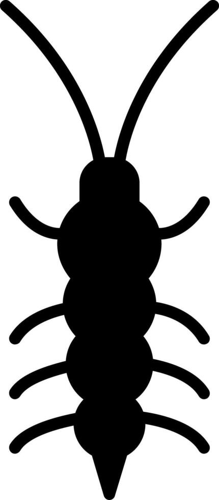 Silver Scaled Silverfish vector